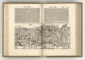 Das viero alter der werlt / Ansicht von Rom, in: Hartmann Schedel, Chronica