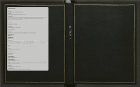 KFMV-Inventar Band II der Kunstwerke, die durch den KAISER FRIEDRICH MUSEUMSVEREIN oder mit Hilfe erworben wurden und als Leihgaben an die Staatlichen Museen zu Berlin gegeben und der Gemäldegalerie oder der Skulpturensammlung und Museum für Byzantinische Kunst zur Verfügung gestellt werden.