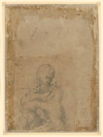 Halbfigur der Madonna