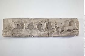 Abguß: Relief vom Nordfries des Tempels der Athena Nike in Athen
