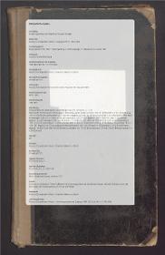 Eingangsbuch (E.B) 1890 – 1903 (Nachtrag v. 1904) Angelegt v. H. Sökeland bzw. Kustos Höft