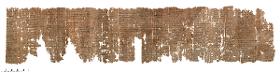 Griechisch-demotischer Papyrus mit Getreideabrechnungen und Sterntafeln (Pap. Berlin P 8279 + P 23547)