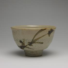 Teeschale (chawan) mit Zuckerrohrdekor