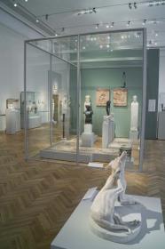 Blick in Raum 5 der Dauerausstellung der Antikensammlung im Alten Museum (Obergeschoss): Römische Villen - Luxus als Lebensform