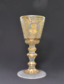 Pokal mit dem Doppelbildnis Friedrich Wilhelms I. und Sophie Dorotheas