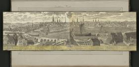 Dorotheen Stadt. Prospect der Stadt Berlin wie solche Nord-Westwärts anzusehen.