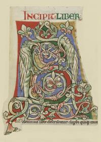 Initiale A(ntiquo), Gregorius Magnus, Moralia in Iob, Frankreich