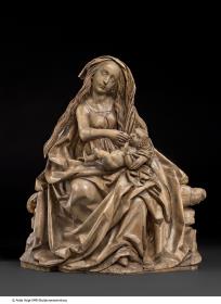 Thronende Muttergottes mit dem Kinde