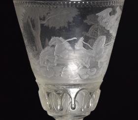 Pokal mit Phaeton als Lenker des Sonnenwagens