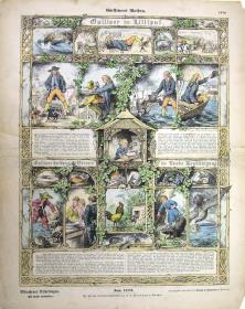 Gulliver´s Reisen. Gulliver in Lilliput. G. bei den Riesen im Lande Brobdingnag.