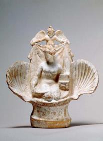 Aphrodite in der Muschel