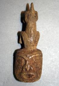 Fischotter mit Menschengesicht