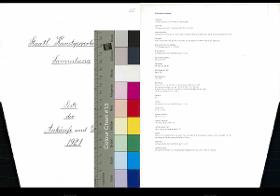 Inventarbuch Sammlung 1921-1923 [= Staatl. Kunstgewerbe-Museum Sammlung Liste der Ankäufe und Geschenke 1921]