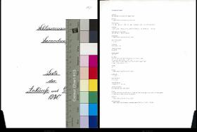 Inventarbuch Sammlung 1930 [= Schlossmuseum Sammlung Liste der Ankäufe und Geschenke 1930]