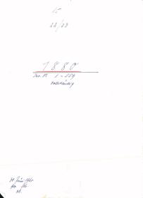 15 22/23 1880 Inv.Nr. 1-559 vollständig 30. Juni 1960 gez. Sch. [Schönberger, Arno] v.B. [= Erwerbungsjahr 1880: 1-559 aus Inventarbuch Sammlung 1880]
