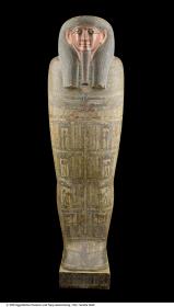 Innerer Sarg des Pestjenfi, Priester des Amun in Karnak (Deckel)