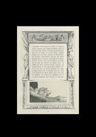 Amor und Psyche: Zephyrus die Schwestern tragend