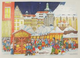 Jakobiplatz zur Weihnachtszeit