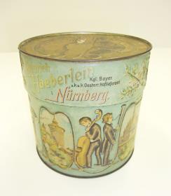 Elisen - Macronen - Chocolade; HEINRICH HAEBERLEIN, Kgl. Bayer. u. K.K. Östereich, Hoflieferant Nürnberg, Vanille-Quitten & Mandellebkuchen.