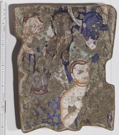 Fünf Mönche - Fragment von einer Predigtszene