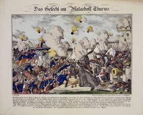 Das Gefecht am Malachoff-Thurme.
