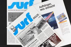 SURF Magazin. Kostenlose Beilage für DDR-Surfer.
