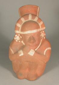Sitzende anthropomorphe Figur