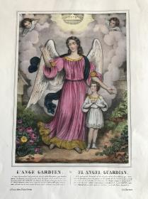 L´Ange Gardien. El Angel Guardian. [Schutzengel]