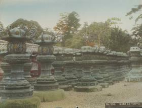 Shiba-Tempel (Laternen) Tokyo