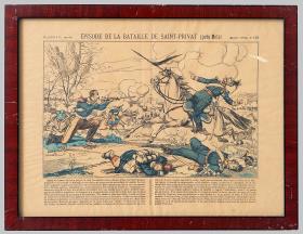 Épisode de la Bataille de Saint-Privat (près Metz)