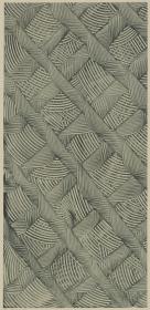Kleisterpapier mit Verdrängungsdekor (Gitterform)