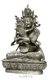Sitzende Dem´chog (Samvara) mit Sakti