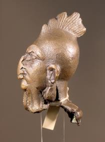 Kopf einer Priapusstatuette