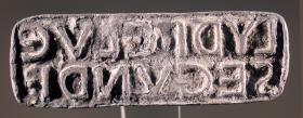 Stempel mit Inschrift LYDI.C.LVC / SECVNDI