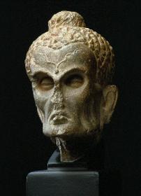 Kopf eines fastenden Buddha