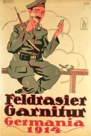 Feldrasiergarnitur Germania