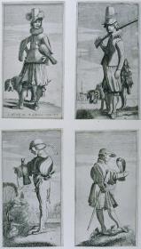 Vier Jäger