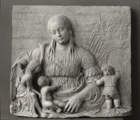 Madonna mit dem Johannesknaben und einem Engel