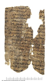 Demotischer Papyrus mit einer Steuerakte