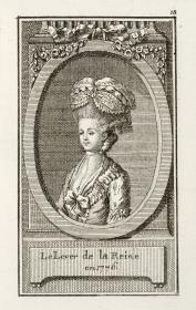 Pariser Coeffuren: Le Lever de la Reine en 1776