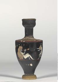 Attische Lekythos in Six-Technik