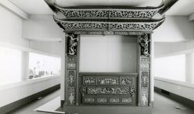 Schattenspielbühne (chin.: 皮影戲台)