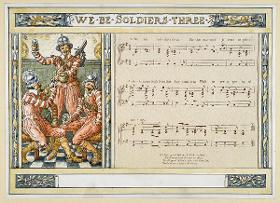 Entwurf zu Pan-Pipes A Book of Old Songs, We Be Soldiers Three