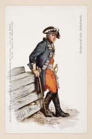 Stollwerk'sche Schokolade. Offizier des Mineur-Corps