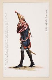 Stollwerk'sche Schokolade. Spielmann der Grenadiere des Infanterie-Regiments No. 26.