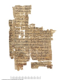 Demotischer Papyrus mit dem "Streit zwischen Horus und Seth" (Pap. Berlin P 15549 + 15551 + 23727)