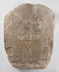 Relief mit Darstellung einer Speiseszene (Abguss; Original in Istanbul: 9. Jahrhundert v. Chr.)
