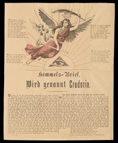 Himmels-Brief, Wird genannt Gredoria.