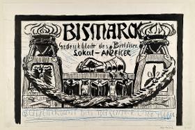 Kopfleiste zum Gedenkblatt Fürst Bismarck (des Berliner Lokalanzeigers)