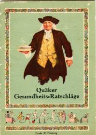 Quäker Gesundheits-Ratschläge